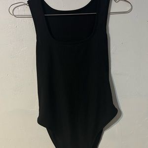 Ribbed Bodysuit